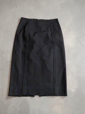 White House Black Market Black High Waist Pencil Skirt Size 00